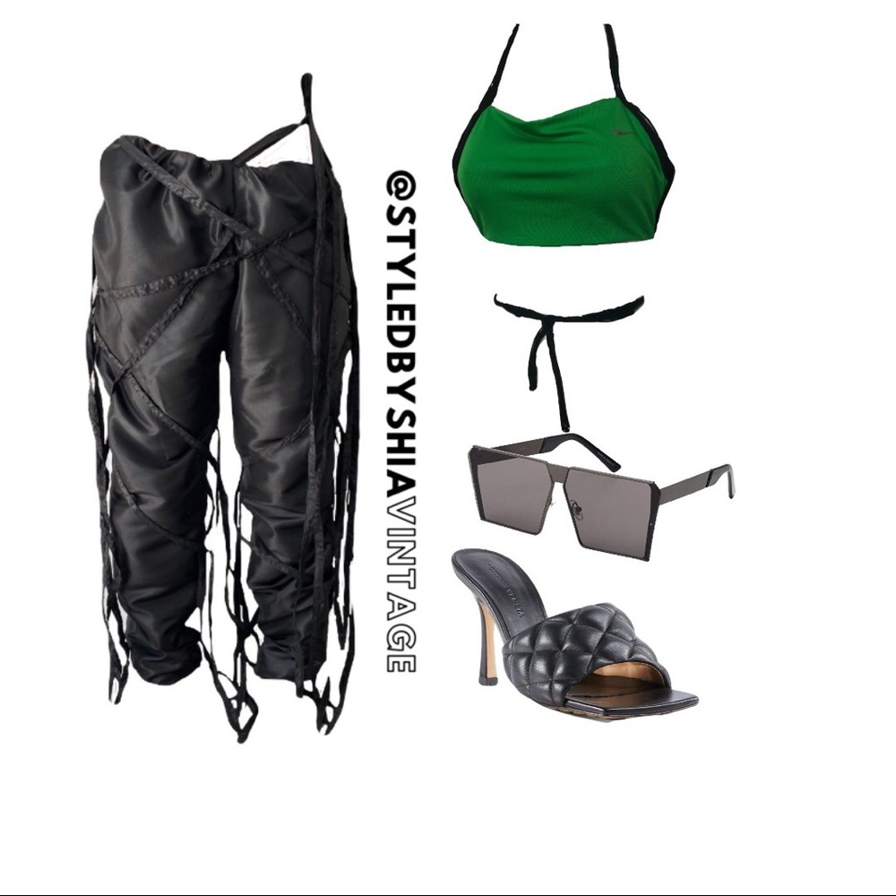 SOLD 1 of 1 reworked nike bralette